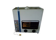 Verificador ardente horizontal ISO9772-2001/UL94 da espuma do equipamento de teste da inflamabilidade