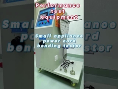 Aparelho de ensaio de flexão para cabos de alimentação Equipamento de ensaio de aparelhos domésticos Uma estação