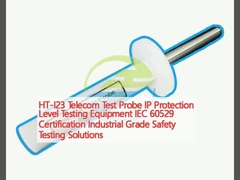 HT-I23 Teste de Telecom Probe Equipamento de Teste do Nível de Proteção IP Certificação IEC 60529 Soluções de Teste de Segurança de Grau Industrial