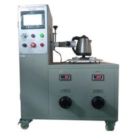 Bom preço acoplador sem corda do dispositivo de 60335 - 2 - 15 chaleiras do equipamento de teste do IEC para suportar esforços on-line