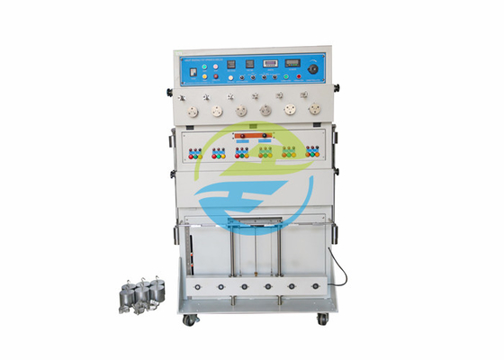 Bom preço Instrumento abrupto do teste de tração do equipamento de testes do cabo UL817 com 6 estações de funcionamento on-line