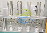 Equipamento de ensaio de vazamento de hélio para componentes cerâmicos com várias estações