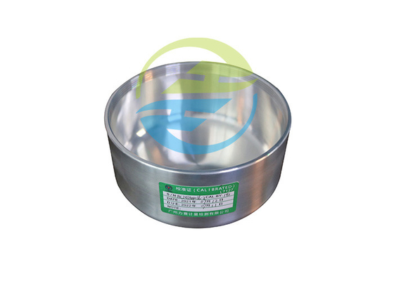 Bom preço Base de diâmetro plano 120 mm±10 mm recipiente de alumínio para teste de queda para equipamento de teste de aparelhos domésticos on-line