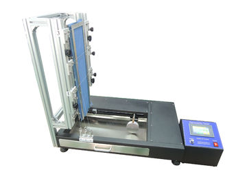 Bom preço Altura ardente 0~60mm da chama do verificador da inflamabilidade do equipamento de testes 6941 da inflamabilidade do ISO 6941 ajustáveis on-line
