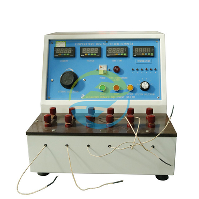 Bom preço HC9910A 6 Estação 0-150°C Teste de subida de temperatura de alta precisão do conector 0-125A Teste de corrente <12V Tensão 220V 50HZ Fornecimento de energia IEC UL Equipamento de teste de segurança elétrica padrão Teste de tomada de conector on-line