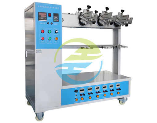 Bom preço EV Charging Connector Cable Tester with 0-60 Times/Min Swing Speed 0-180 Swing Angle and 6 Stations for Tensile Strength and Flex Durability Testing on-line