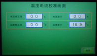 Equipamento de teste IEC60695 do fio do fulgor do PLC do verificador da inflamabilidade da tela de toque de 7 polegadas