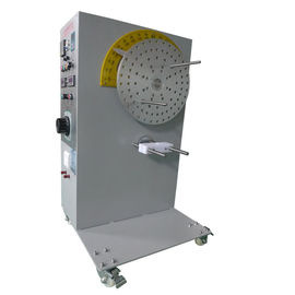 Bom preço Cabo de alimentação automático do equipamento de teste do IEC que dobra o instrumento do teste do ângulo de curvatura ajustável on-line