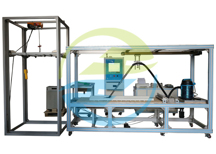 Equipamento de ensaio de aparelhos domésticos de estação única Teste de desempenho do aspirador a seco IEC 60312