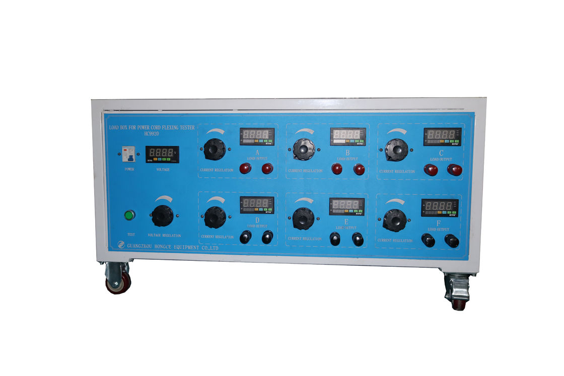 0 ~ caixa da carga 280V para a precisão de dobramento ±1% do amperímetro das estações do verificador seis do cabo de alimentação
