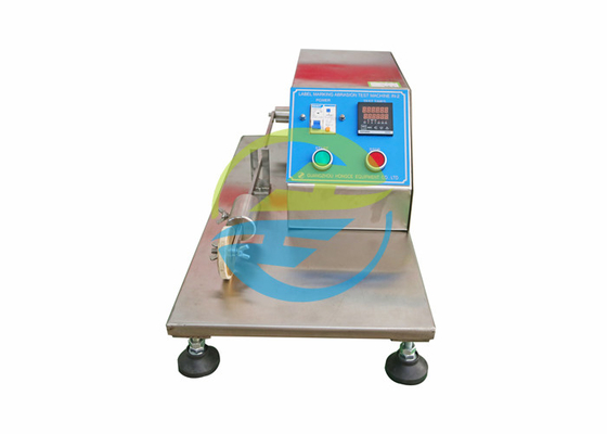 Bom preço Máquina de marcação do teste de abrasão da etiqueta IEC60730-1 com a roda de fricção de Φ65*7.5mm on-line