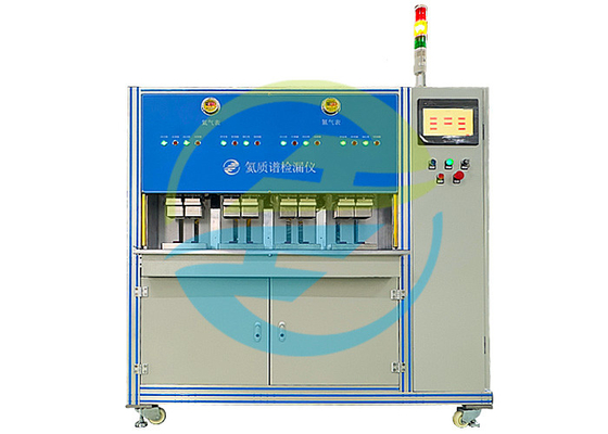 Bom preço Equipamento de teste de vazamento de hélio de 380V / 50Hz com controle PLC de 8 estações on-line