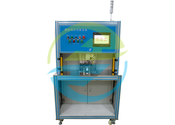 Equipamento de carga de hélio e de ensaio de fugas de hélio para veículos elétricos