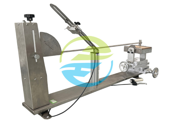 Bom preço IEC 60884-1 Equipamento de ensaio de impacto Aparelho de ensaio de martelo de pêndulo com várias alturas de queda on-line