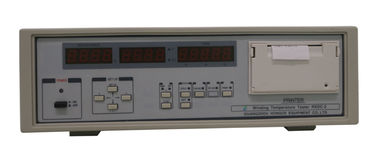 Bom preço IEC60335-1 resposta quente Time<30s do canal 0.1~20~200~2000Ω do dobro do verificador da temperatura de Windind da cláusula 11 on-line