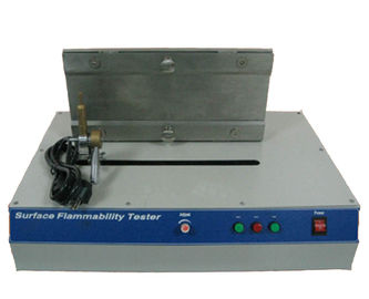 Bom preço EN71 surgem a parte inferior 4 Φ2.7mm da boca do fogo do equipamento de testes da inflamabilidade, segundo do m do movimento principal Speed150±5m on-line