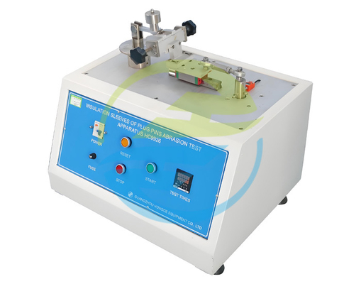 Testador de Abrasão da Manga Isolante do Plugue IEC 60884 30 Ciclos/Min 9mm de Curso