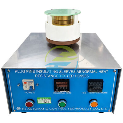Bom preço Aparelho de teste de resistência térmica anormal da luva da isolação do pino da tomada do iec 60884 para testes de conformidade do soquete da tomada on-line