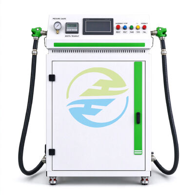 Qualidade Máquina de recuperação de refrigerante à prova de explosão R290 R32 Gás inflamável 1,2 kg por minuto Taxa fábrica