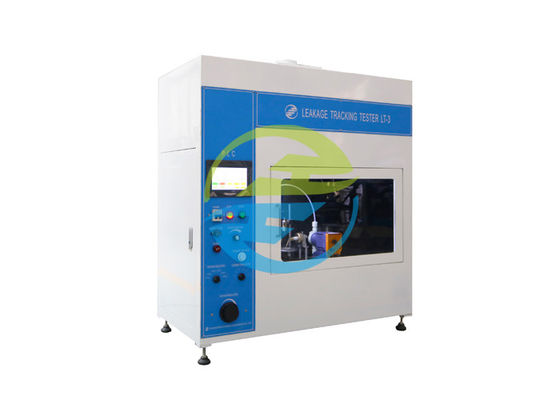 Escapamento do equipamento de testes da inflamabilidade IEC60112 que segue o verificador com elétrodo de platina