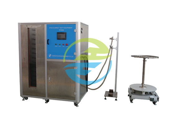 Bom preço O IEC 60529 IPX5-6 pulveriza o equipamento de teste com o tanque do bocal 500L de Φ6.3mm e de 12.5mm on-line